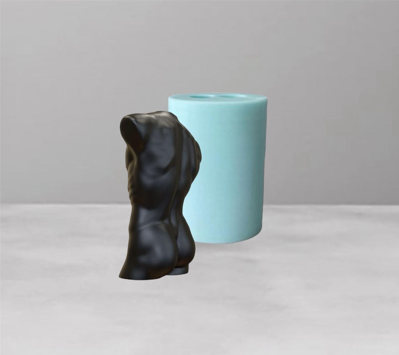 Молд для свічок Чоловіче оголене тіло 9,5 см (15420104) - фото 5 Молд для свічок Чоловіче оголене тіло 9,5 см (15420104) - фото 5