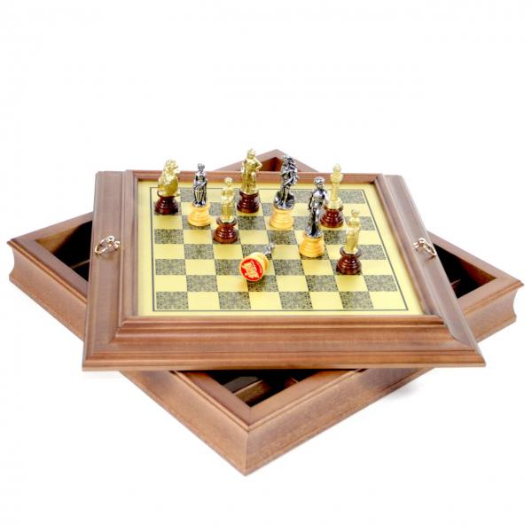 Шахматы подарочные Греческая Мифология 180MW 280BW - фото 3 Шахматы подарочные Греческая Мифология 180MW 280BW - фото 3