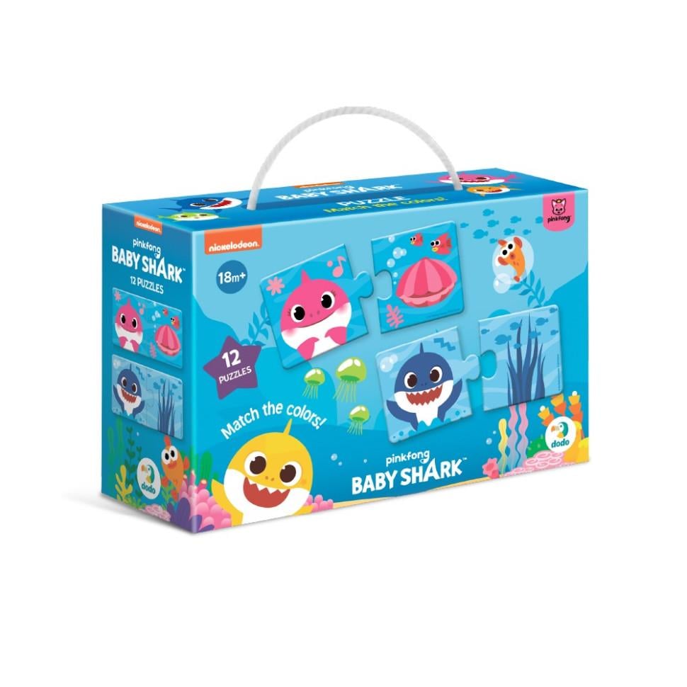 Пазл детский DoDo Toys Соедини цвета от 2 лет 12 эл. (IP-177-P-1355) Пазл детский DoDo Toys Соедини цвета от 2 лет 12 эл. (IP-177-P-1355)