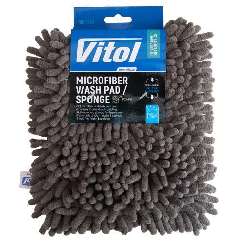 Мочалка мікрофіброва VRJ-1520 15x20x1 см (00000064354)