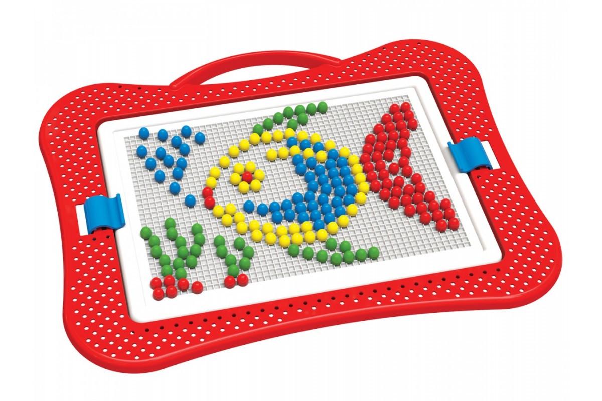 Дитяча мозаїка ТехноК No4 9 мм 4 кольори 340 шт. (3367) - фото 5 Дитяча мозаїка ТехноК No4 9 мм 4 кольори 340 шт. (3367) - фото 5