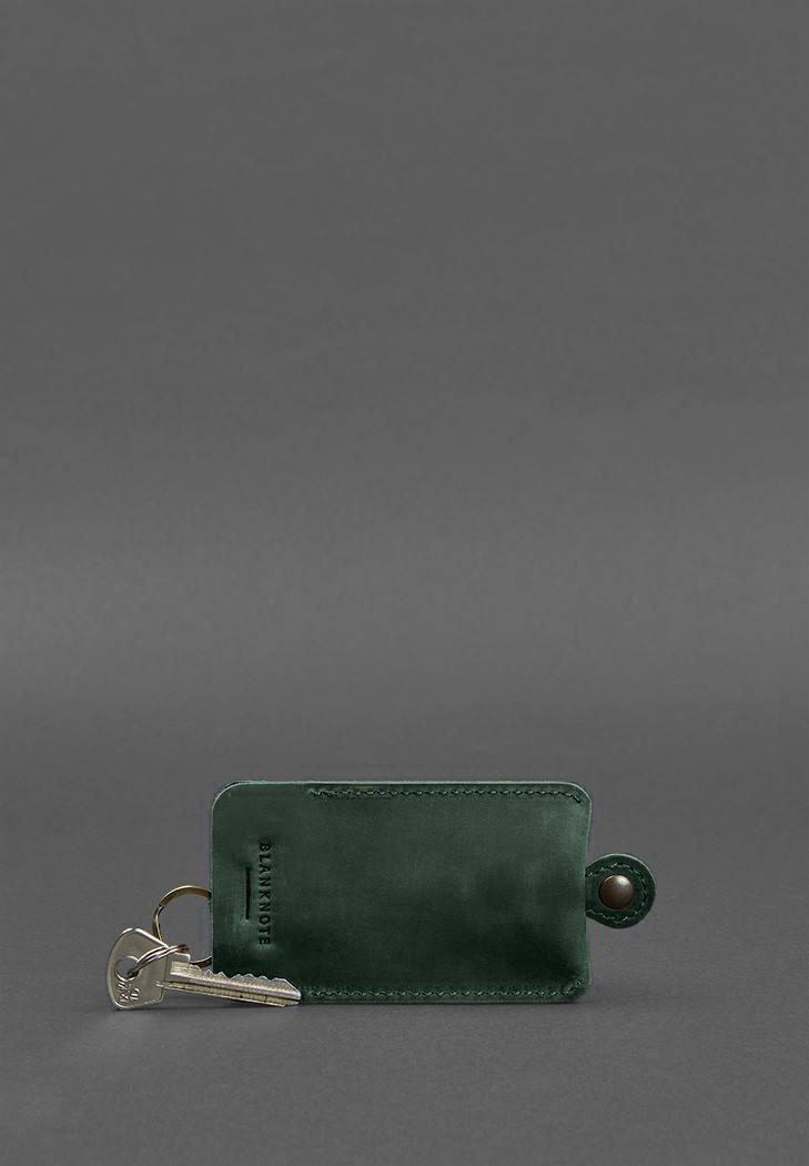 Ключница кожаная 1.0 Crazy Horse Зеленый (A-028442) - фото 5 Ключница кожаная 1.0 Crazy Horse Зеленый (A-028442) - фото 5