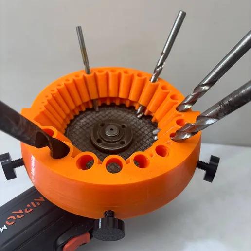 Насадка універсальна на болгарку для заточування свердел 125 мм (25899718) - фото 3 Насадка універсальна на болгарку для заточування свердел 125 мм (25899718) - фото 3