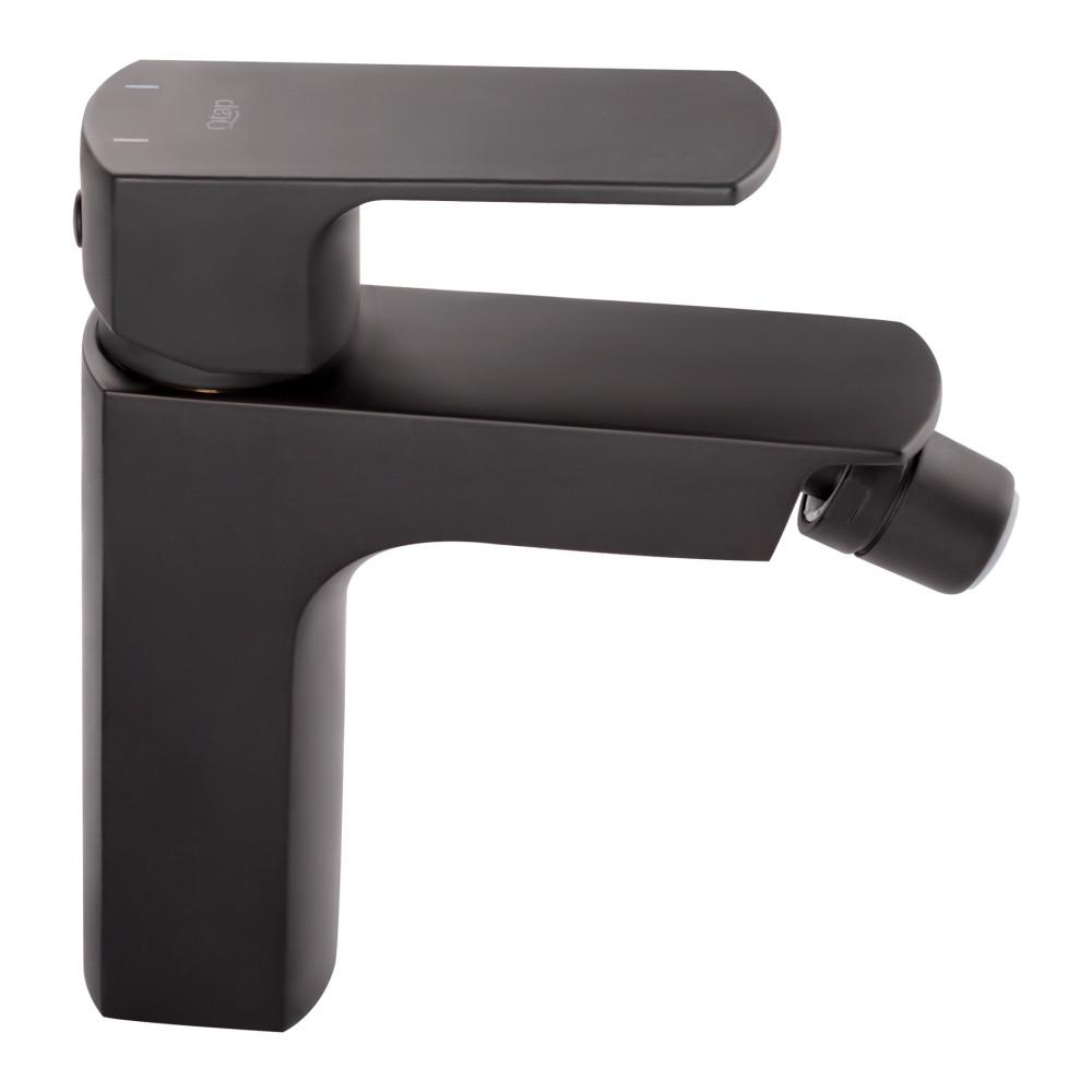Смеситель для биде Qtap Lipno QTLIPNO2023101CB Black Matt (2553560486)