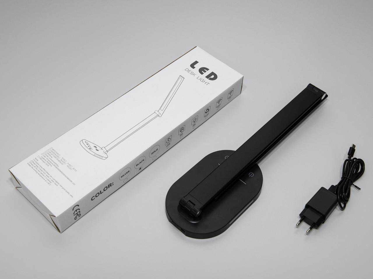 Настільна лампа з нічником LED 5503BK-LS 6W Чорний (2140355303) - фото 5 Настільна лампа з нічником LED 5503BK-LS 6W Чорний (2140355303) - фото 5