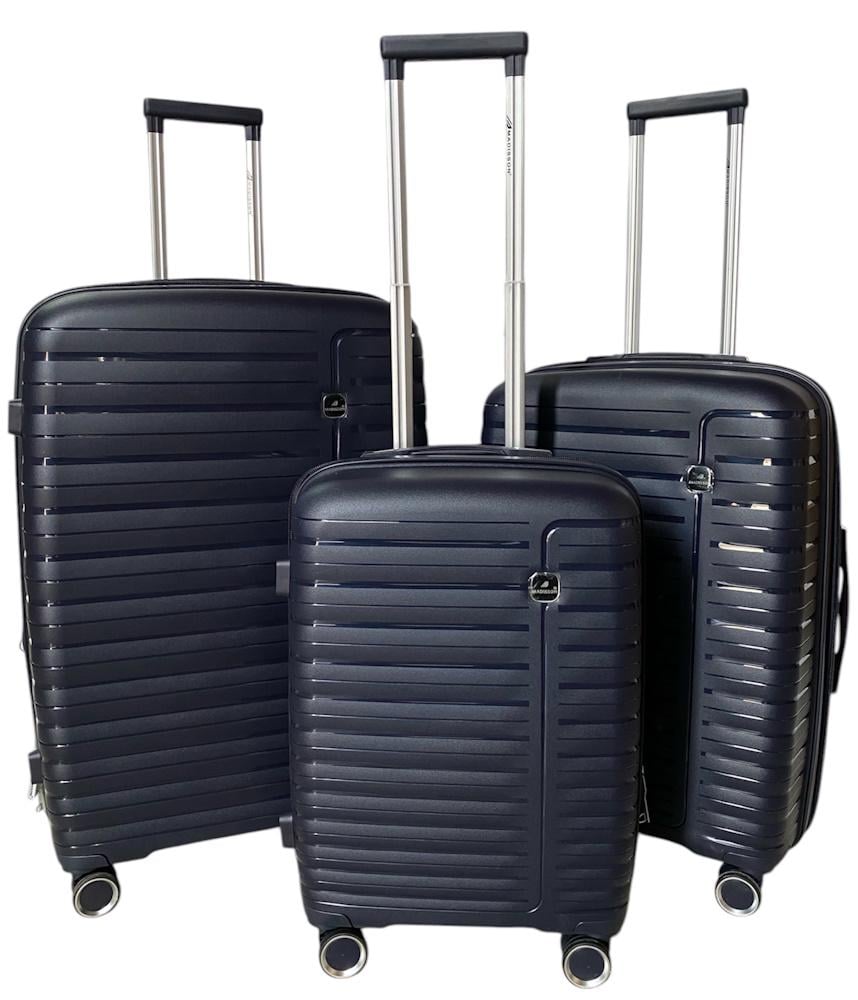 Комплект чемоданов Madisson Snowball 51203 Темно-синий (31219051)