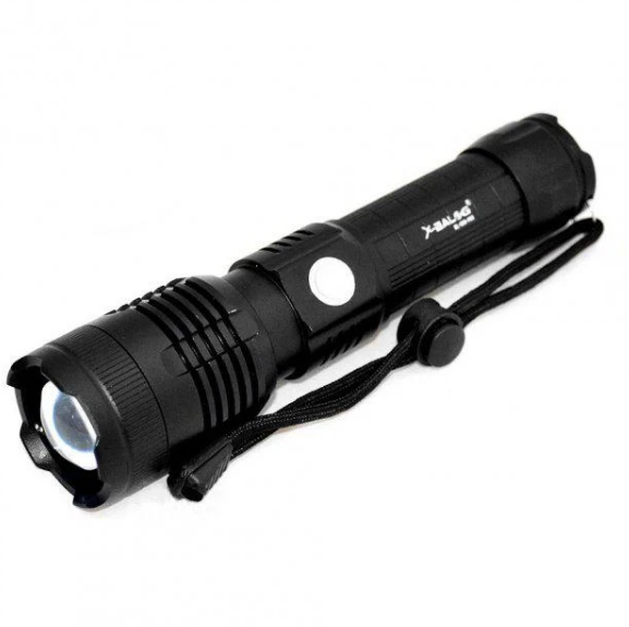 Фонарик X-Balog BL-B88-P90 аккумуляторный Черный (50015)