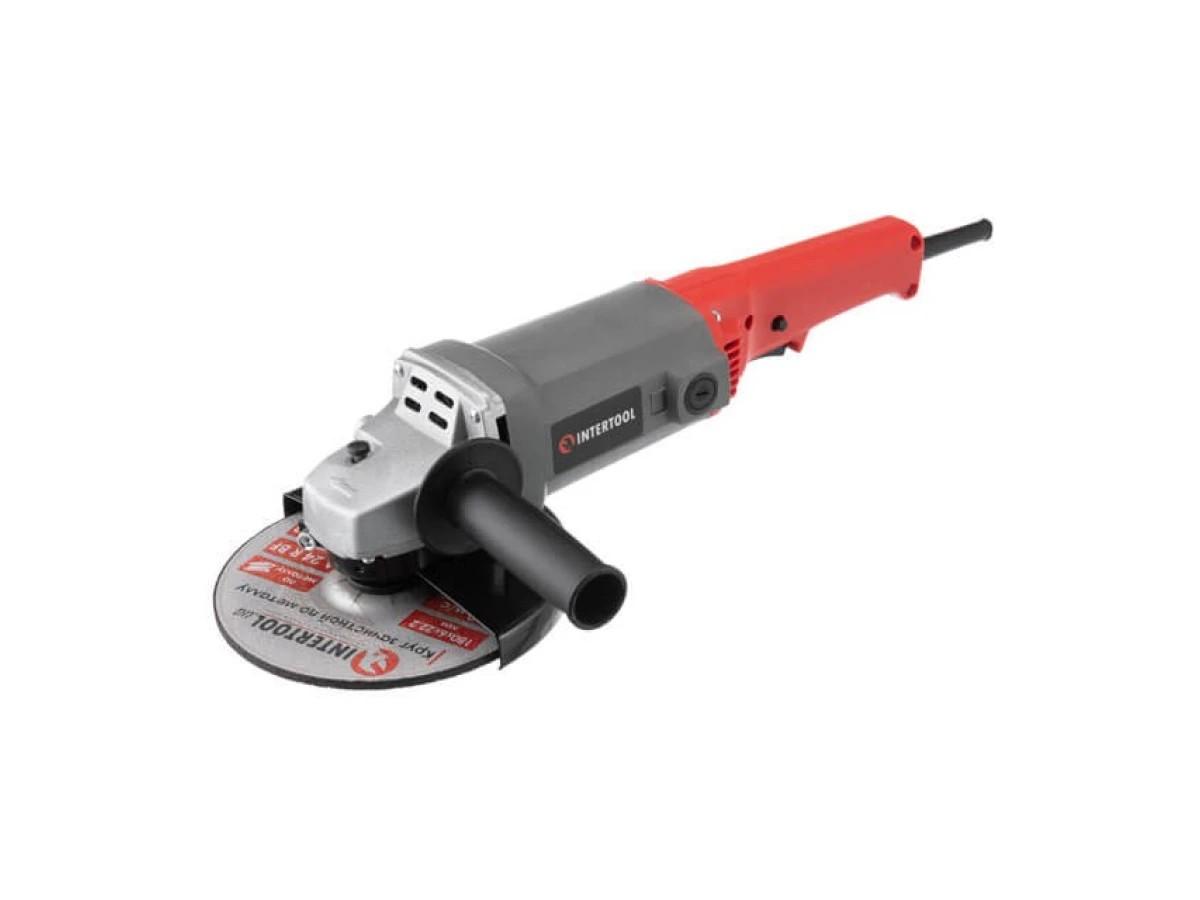 Шліфмашина Intertool DT-0218 кутова 1650 вт 8000 об/хв Шліфмашина Intertool DT-0218 кутова 1650 вт 8000 об/хв