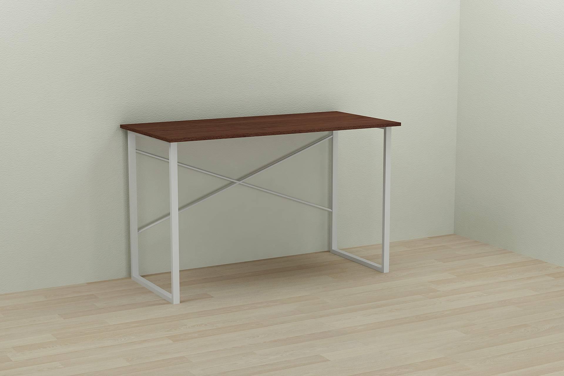 Письменный стол компьютерный Ferrum-decor Дейв 75x140x70 см Белый/ДСП Венге - фото 1 Письменный стол компьютерный Ferrum-decor Дейв 75x140x70 см Белый/ДСП Венге - фото 1