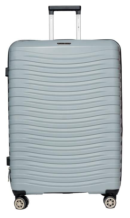 Чемодан Snowball 43803 L Серебряный (31706235)