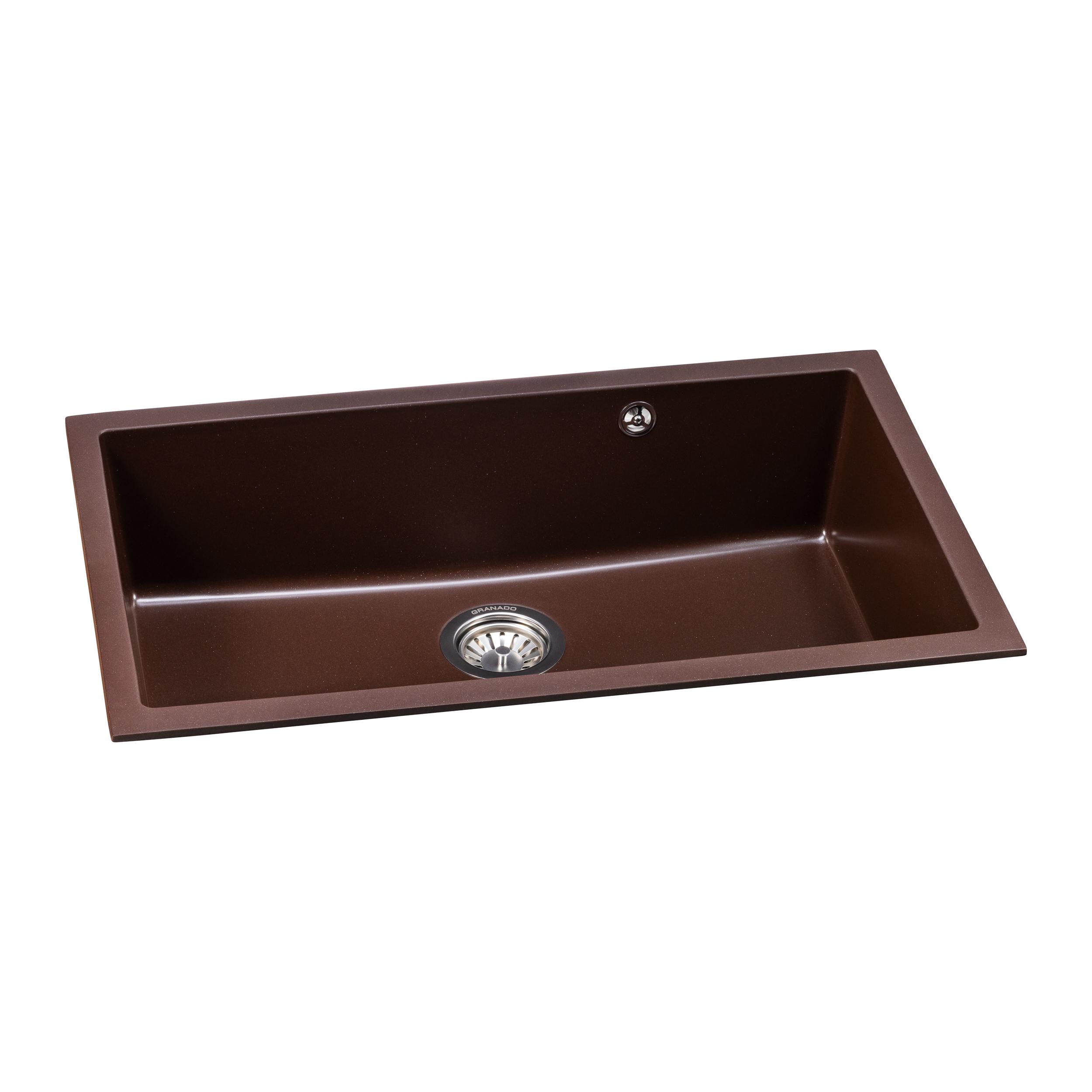 Мийка для кухні Granado Under top XL Marron - фото 2 Мийка для кухні Granado Under top XL Marron - фото 2