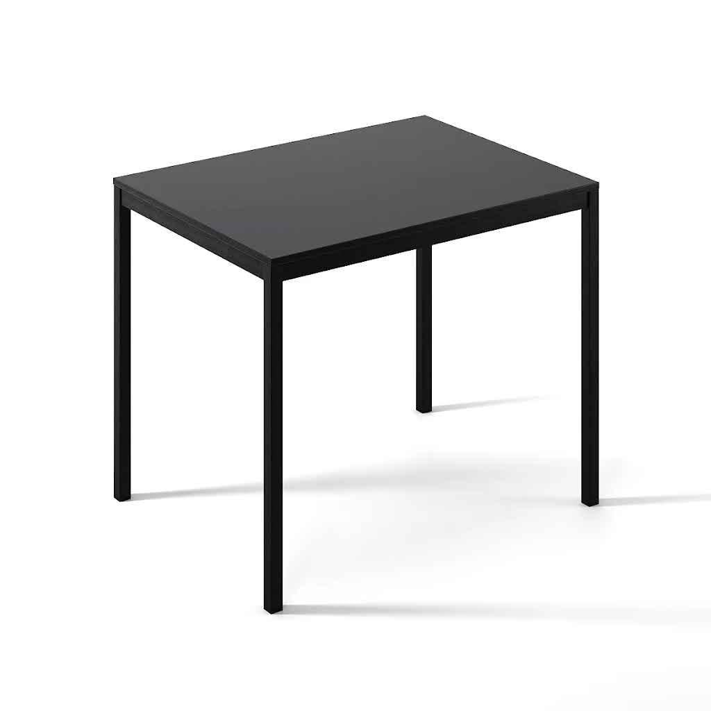 Стол письменный Art in Head Brevity Loft mid 900х750х670 мм Графит/Черный (TB02070000030)