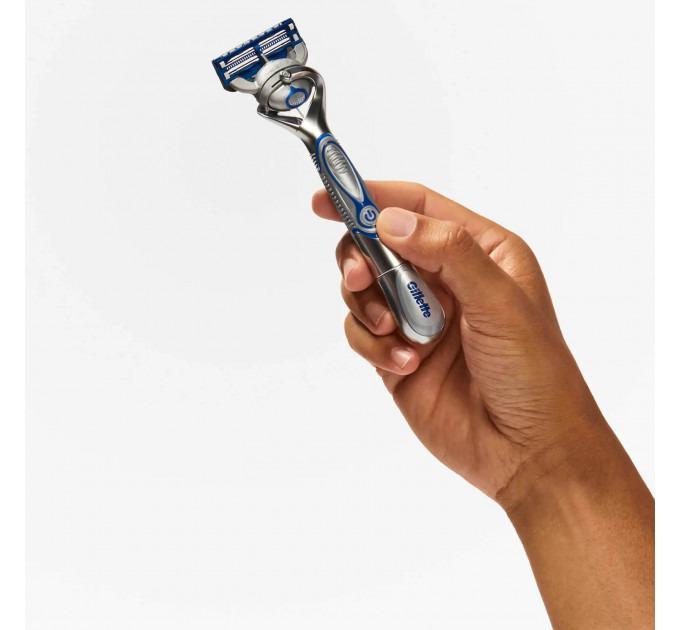 Станок для гоління чоловічий Gillette Skinguard POWER Sensitive Flexball з 1 змінним картриджем (13547824) - фото 3