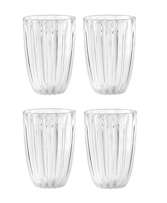 Набор стаканов Guzzini DOLCEVITA 4 шт. Белый (32616969)