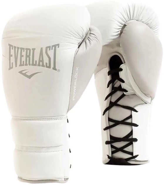 Боксерские перчатки Everlast Powerlock 2 Pro Lace 14 унций Белый (896910-70-814 14) Боксерские перчатки Everlast Powerlock 2 Pro Lace 14 унций Белый (896910-70-814 14)