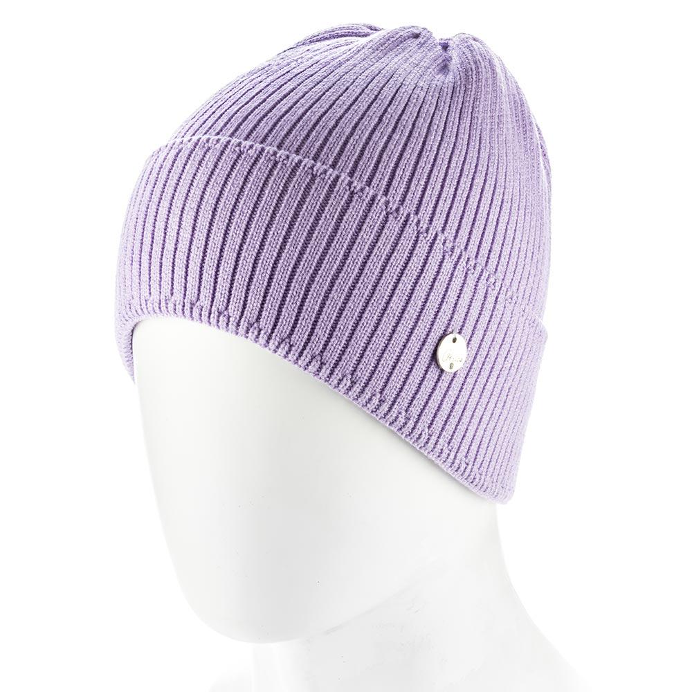 Шапка луковичка Atrics WH896 из вискозы с отворотом без подкладки одинарная Орхидея