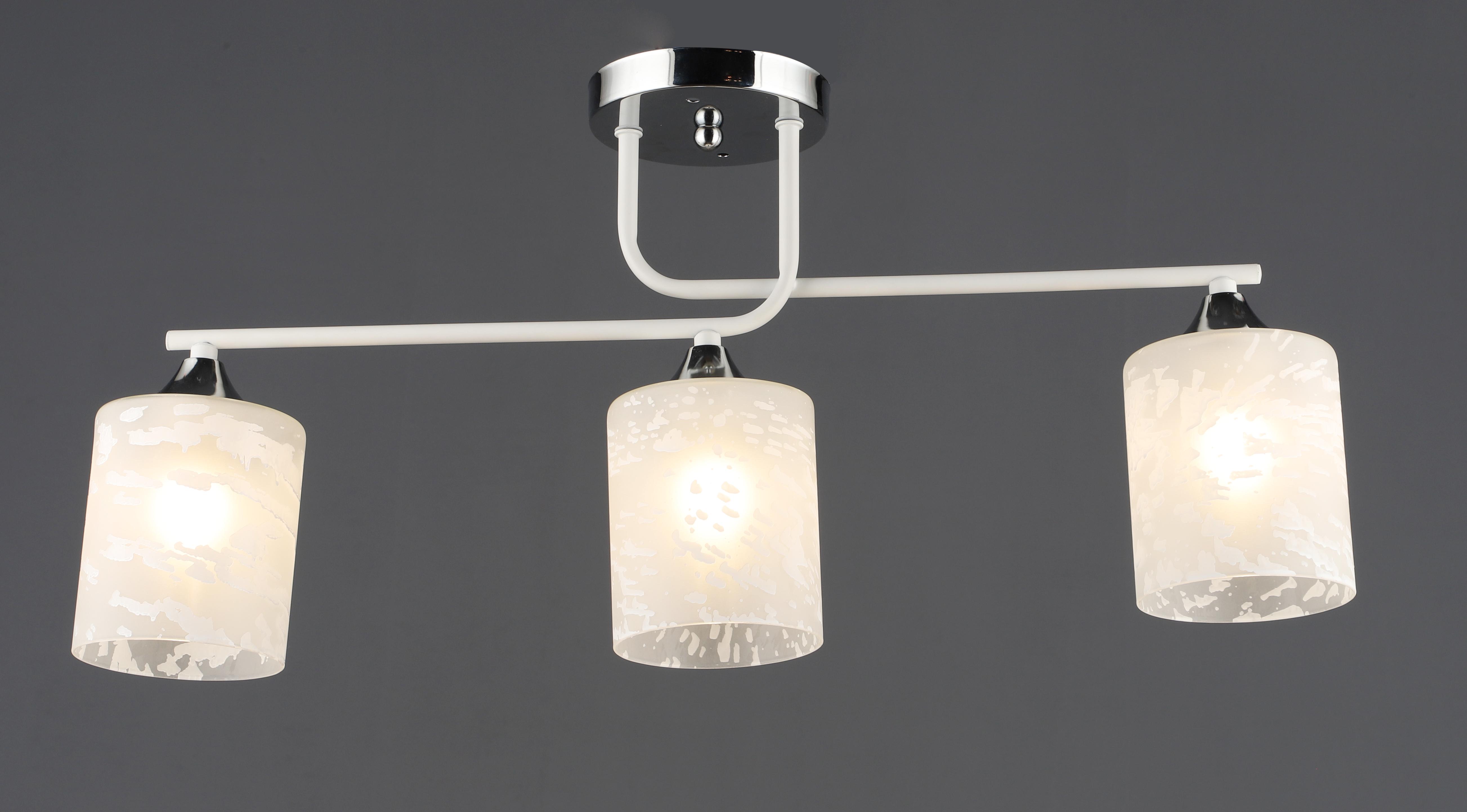 Люстра Valeso B A4418/3 Белый/Хром