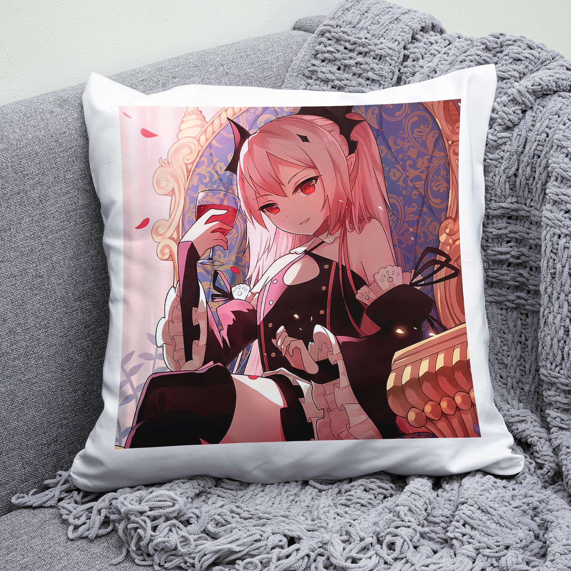 Плюшевая подушка квадрат с принтом аниме Owari no Seraph