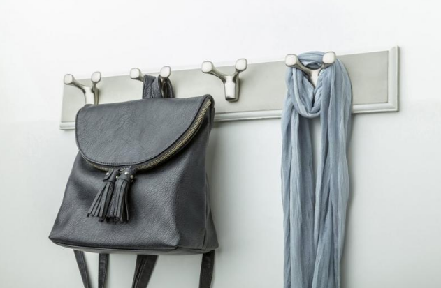 Гачок для одягу настінний GTV TOLED В0 металевий 79х58,5х38 мм Алюміній (24788704) - фото 3