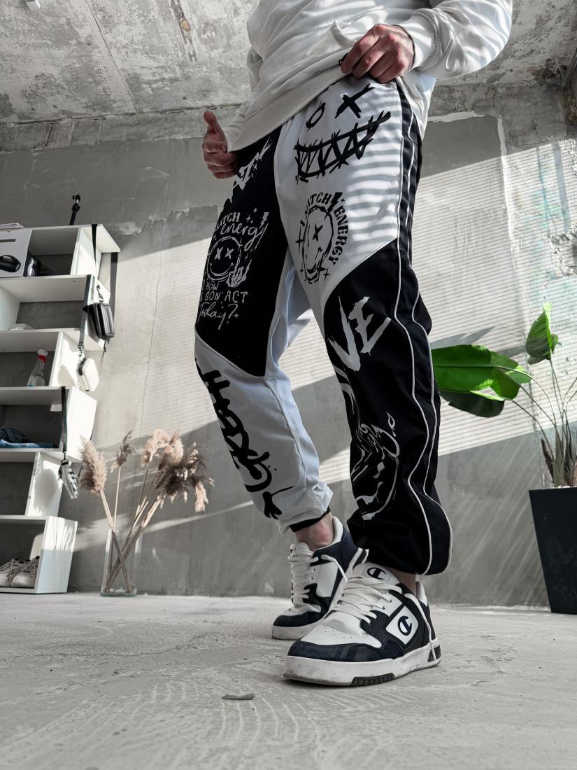 Спортивні штани 12-237 L Білий (37763) - фото 3