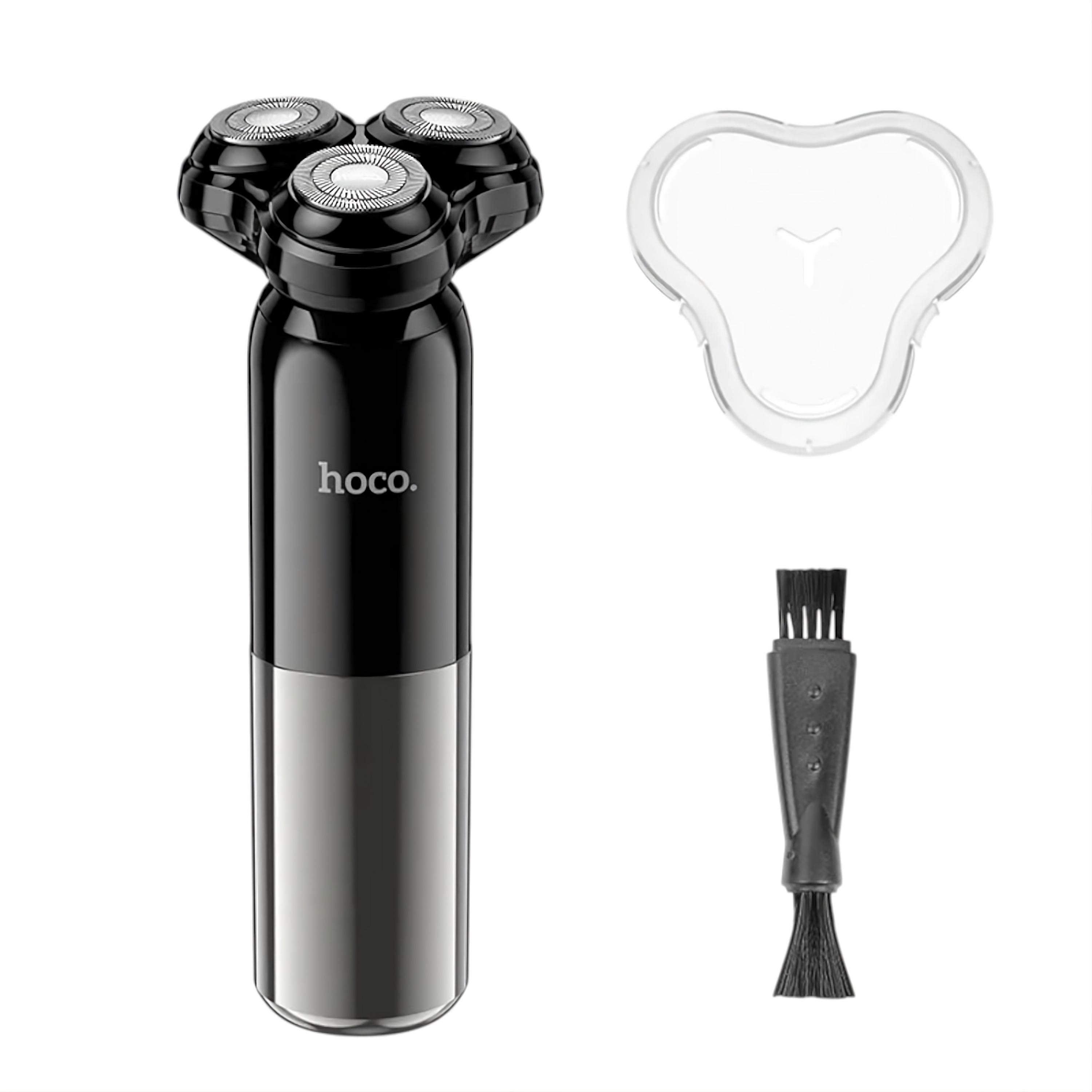 Електробритва Hoco HP35 роторна 600 mAh IPX7 три леза 60 хв роботи (30777484) - фото 4