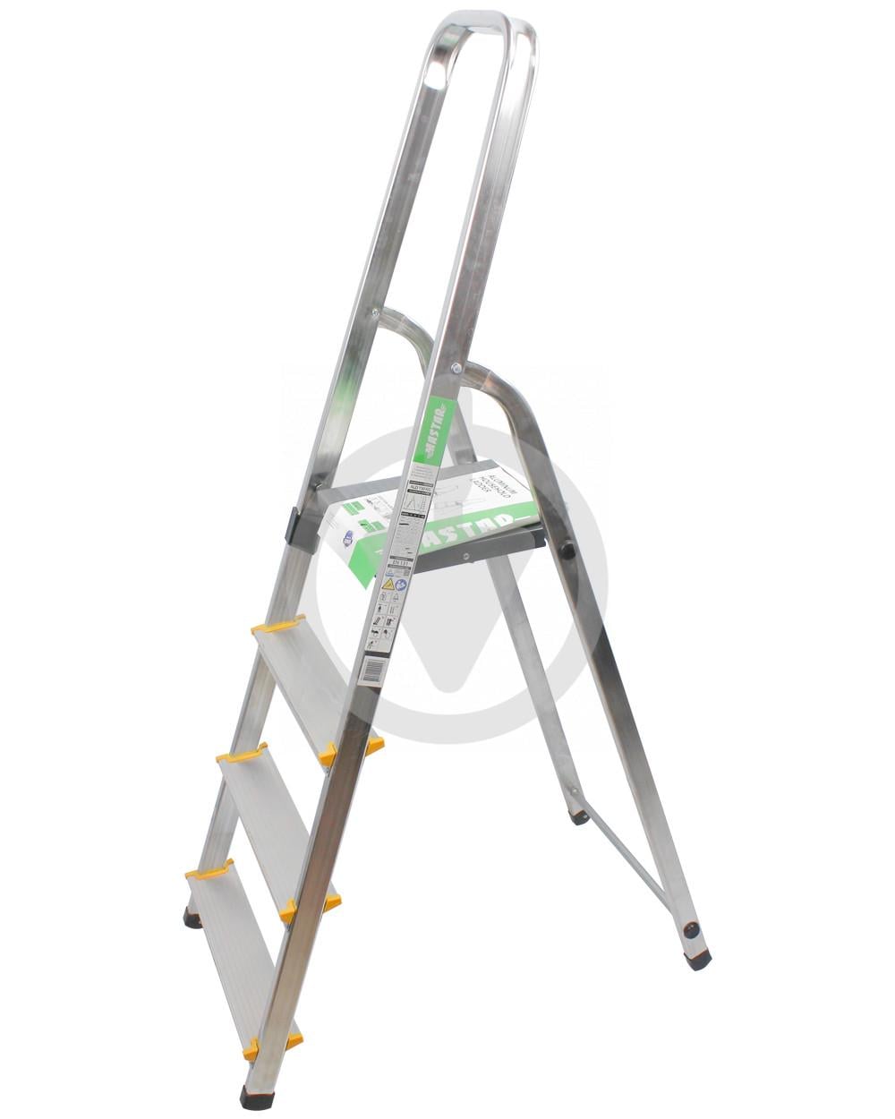 Стремянка алюминиевая MASTAR 4 ступени (14395142)
