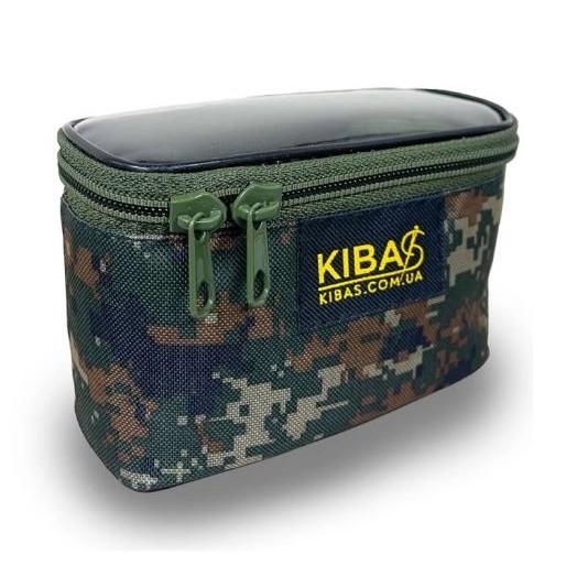 Сумка універсальна Kibas з прозорою кришкою 160x70 x80 мм (КS160708GR)