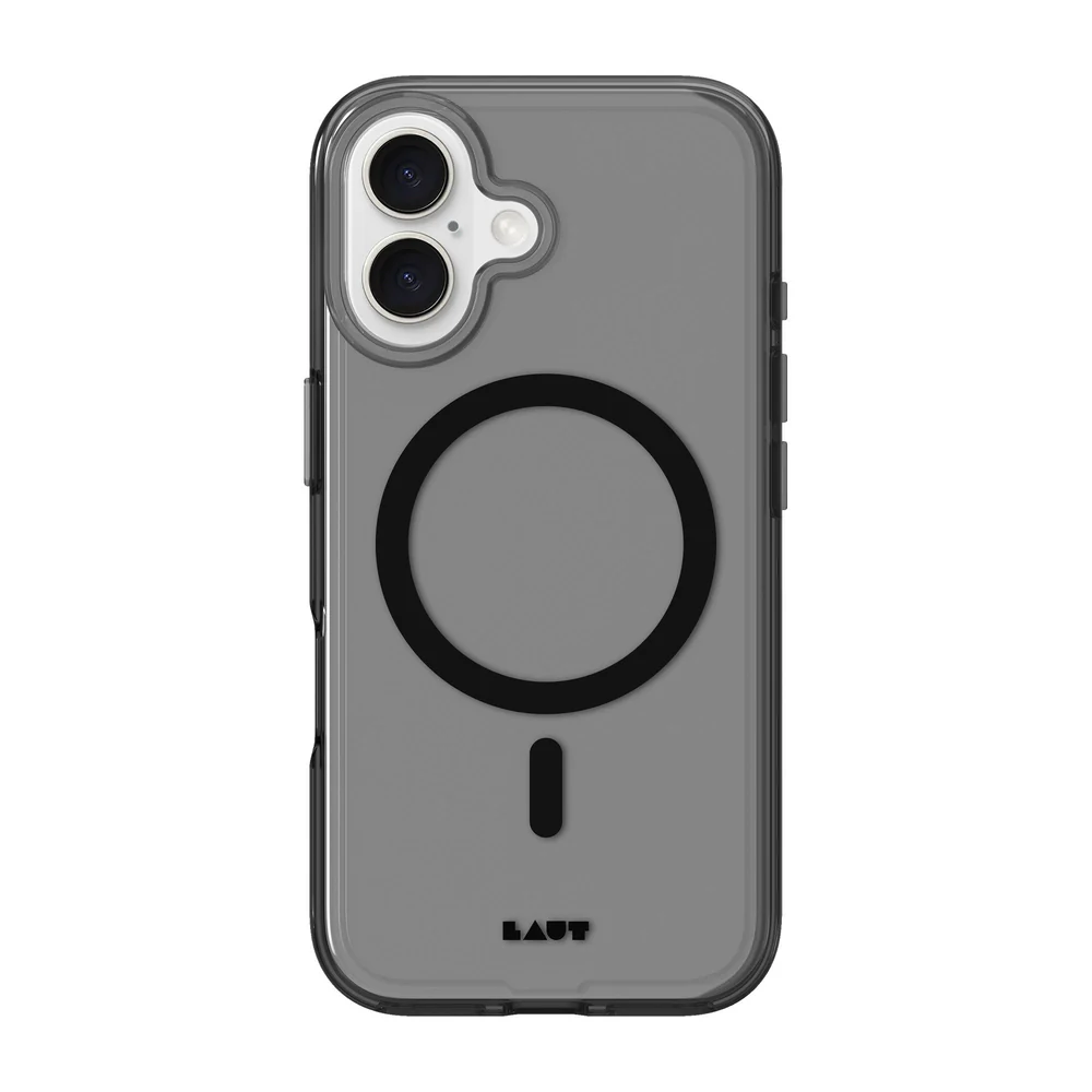 Чехол-накладка LAUT CRYSTAL-M for iPhone 16 MagSafe Black (L_IP24A_CRM_UB)