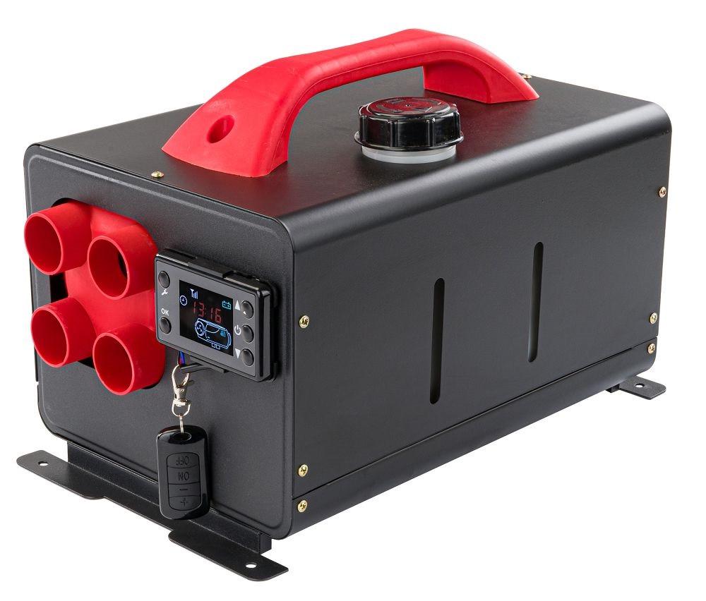 Обогреватель автомобильный дизельный Red TECHNIC RTAGO0128 переносной с дистанционным пультом управления 8 кВт 12/24 В 230 В Обогреватель автомобильный дизельный Red TECHNIC RTAGO0128 переносной с дистанционным пультом управления 8 кВт 12/24 В 230 В