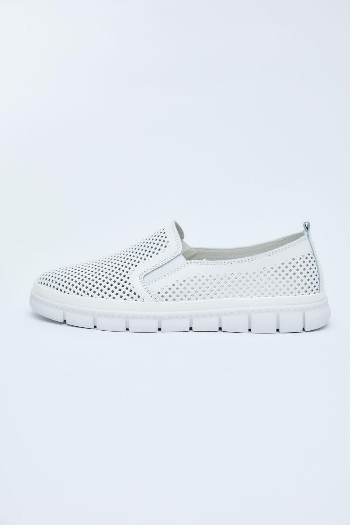 Мокасини LONZA 198383 р. 37 Білий (21172_37) - фото 2