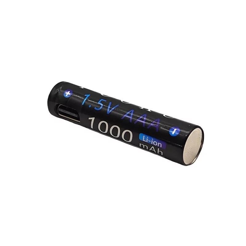 Аккумулятор AAA 1000 mAh Тype-C 1,5V (4030374А)