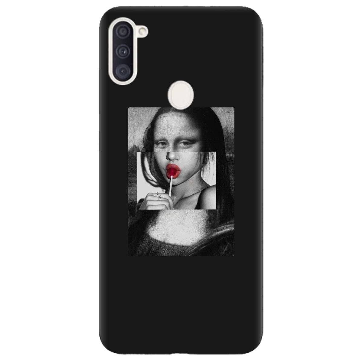 Силиконовый чехол Zorrov для Samsung Galaxy A11 - Mona lisa (14140050224100057)