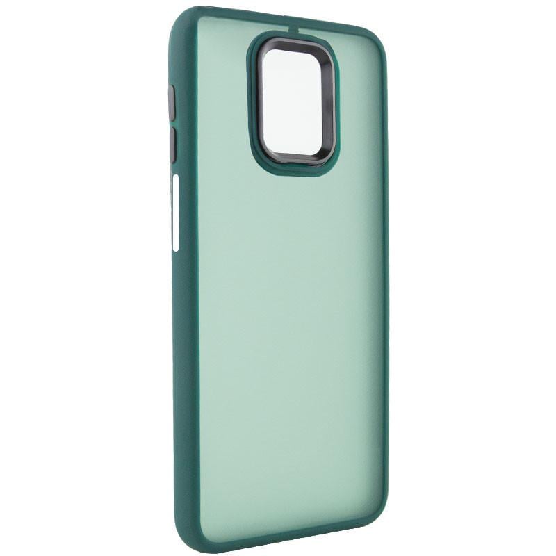 Противоударный чехол TPU+PC Lyon Frosted для Xiaomi Redmi Note 9s / Note 9 Pro / Note 9 Pro Max Green
