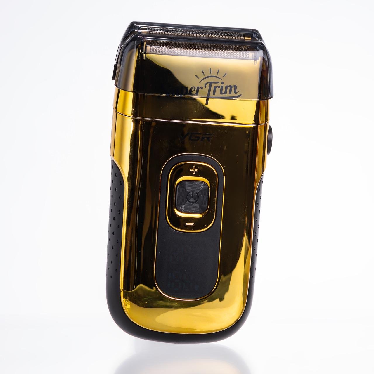 Шейвер VGR V-332 мужская с LED-дисплеем (V-332) - фото 4