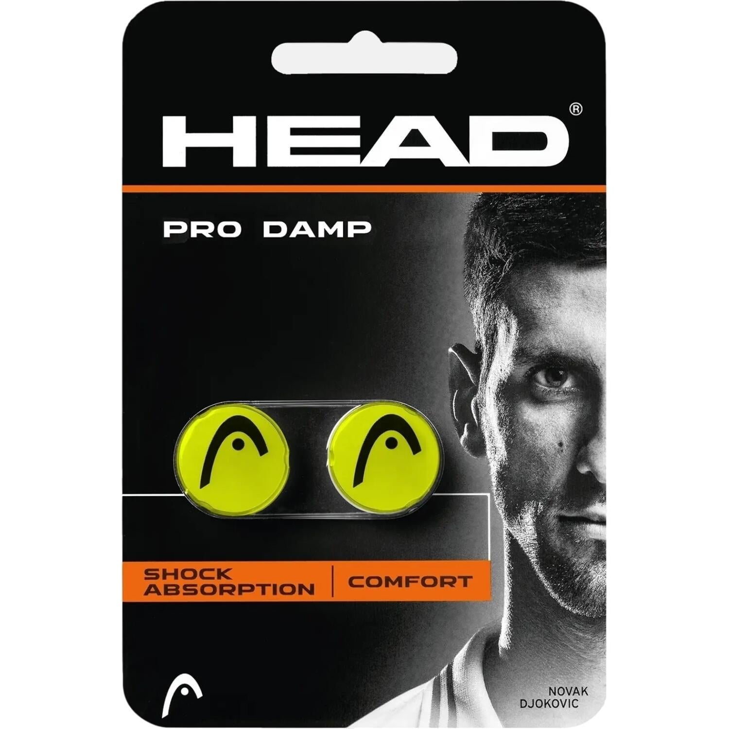 Вибротушители для ракеток Head PRO DAMP 2 шт. Желтый (285515 YW)