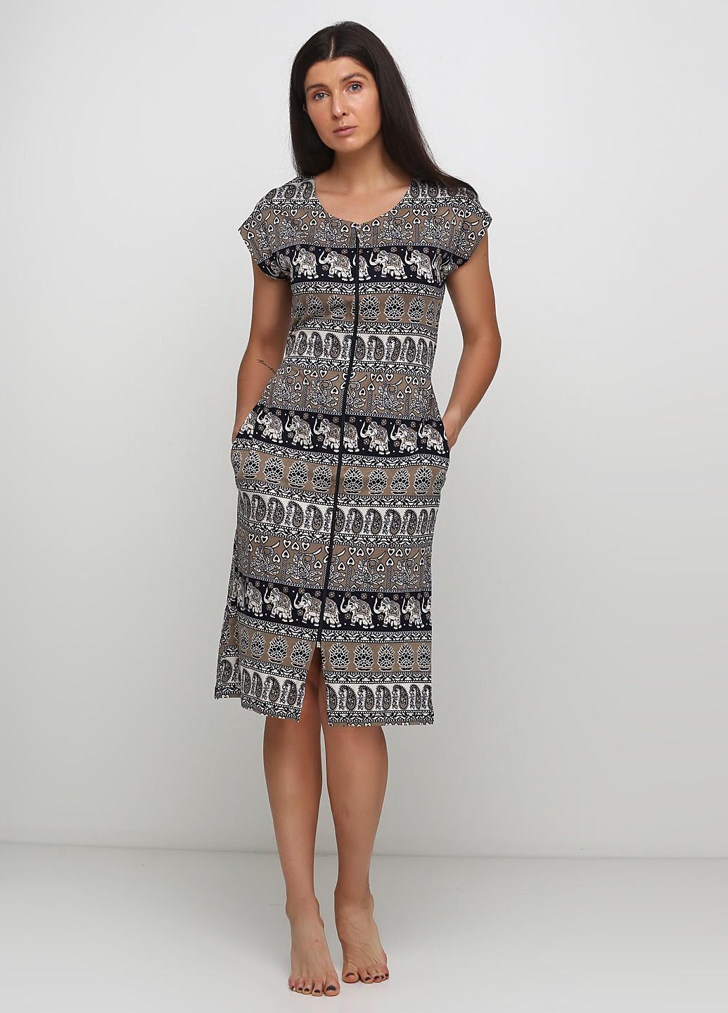 Халат женский Romeo Life 2XL Разноцветный (5928_Ц) Халат женский Romeo Life 2XL Разноцветный (5928_Ц)