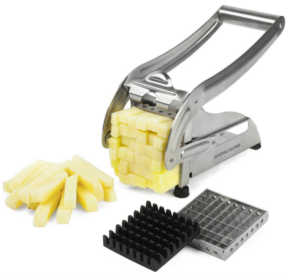 Картоплерізка механічна Potato Chipper Professional Silver - фото 2