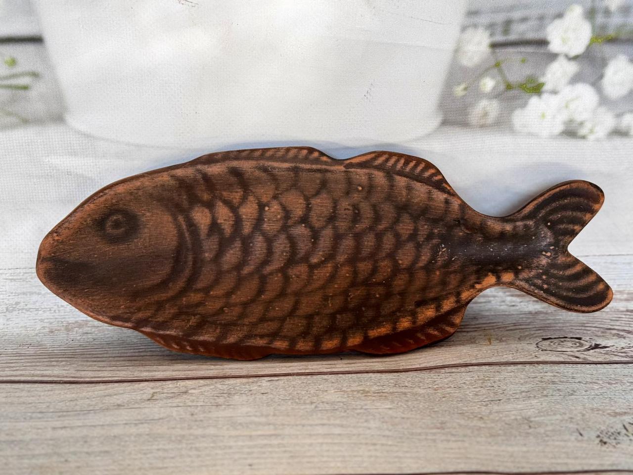 Селедочница глиняная Рыбка 32 см (583644219) - фото 8 Селедочница глиняная Рыбка 32 см (583644219) - фото 8