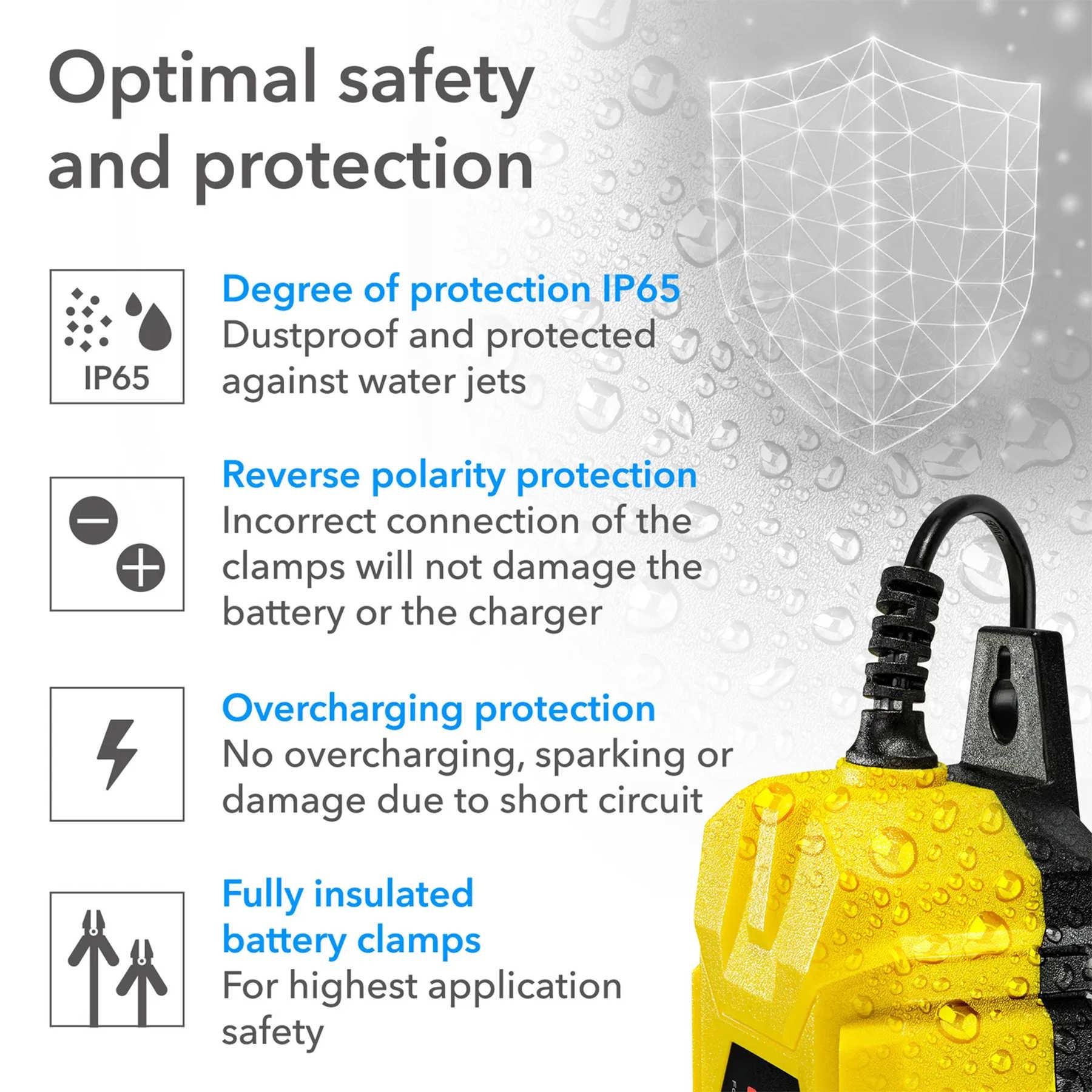 Зарядное устройство для автомобильного аккумулятора Trotec PBCS 10A/12V 4-200Ah (4675000015) - фото 12 Зарядное устройство для автомобильного аккумулятора Trotec PBCS 10A/12V 4-200Ah (4675000015) - фото 12