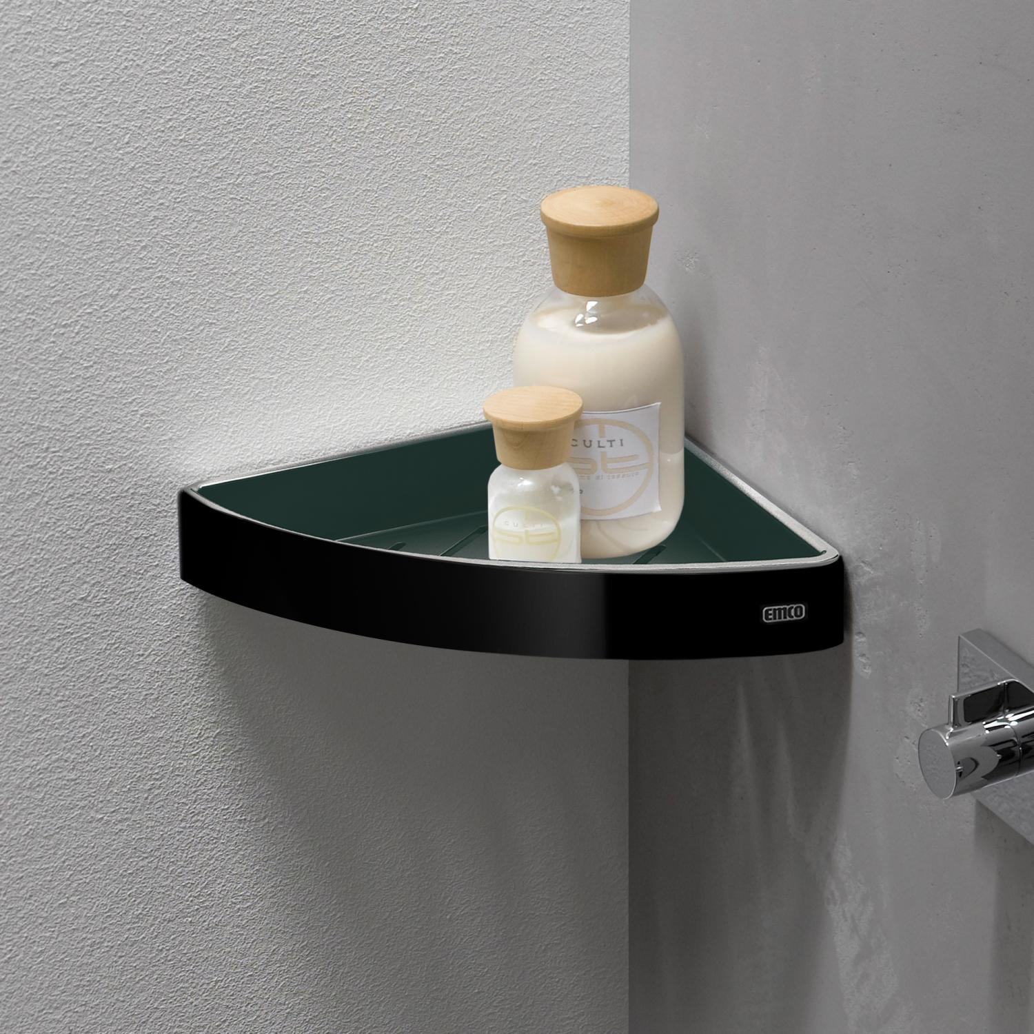 Полка настенная металлическая Emco Loft 054513303 Черный (199904) - фото 3