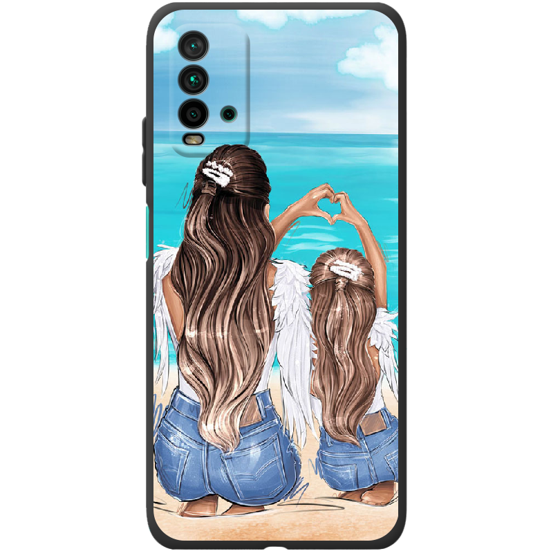 Чохол BoxFace Xiaomi Redmi 9T Family Vacation Чорний силікон (41685-up2380-42106) - фото 1