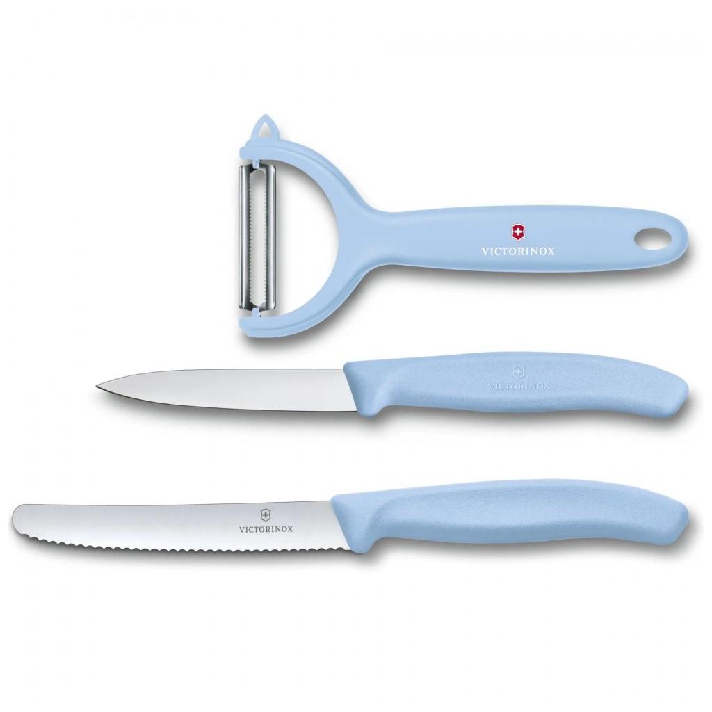 Набір ножів Victorinox Swiss Classic Paring Set Tomato and Kiwi 3 шт. Blue (6.7116.33L22) - фото 2