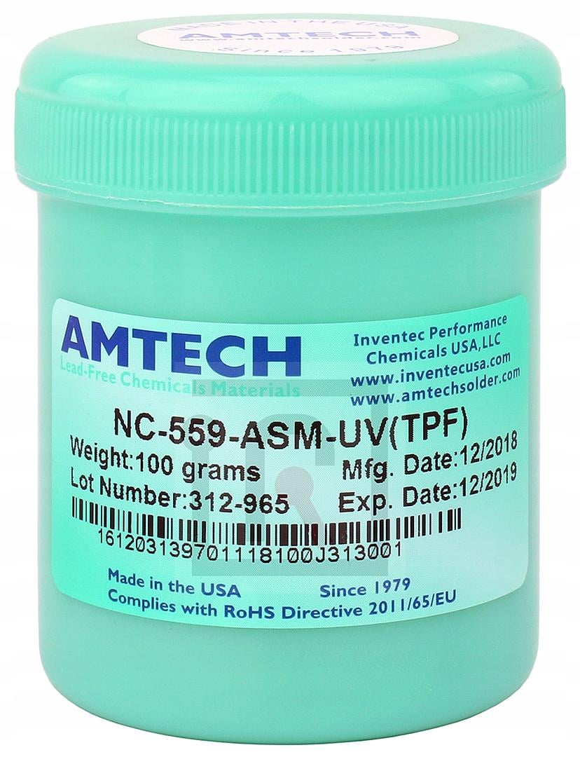 Флюс для BGA AMTECH NC-559-ASM-UV USA безвідмивний 100 г (4636-d14dc)