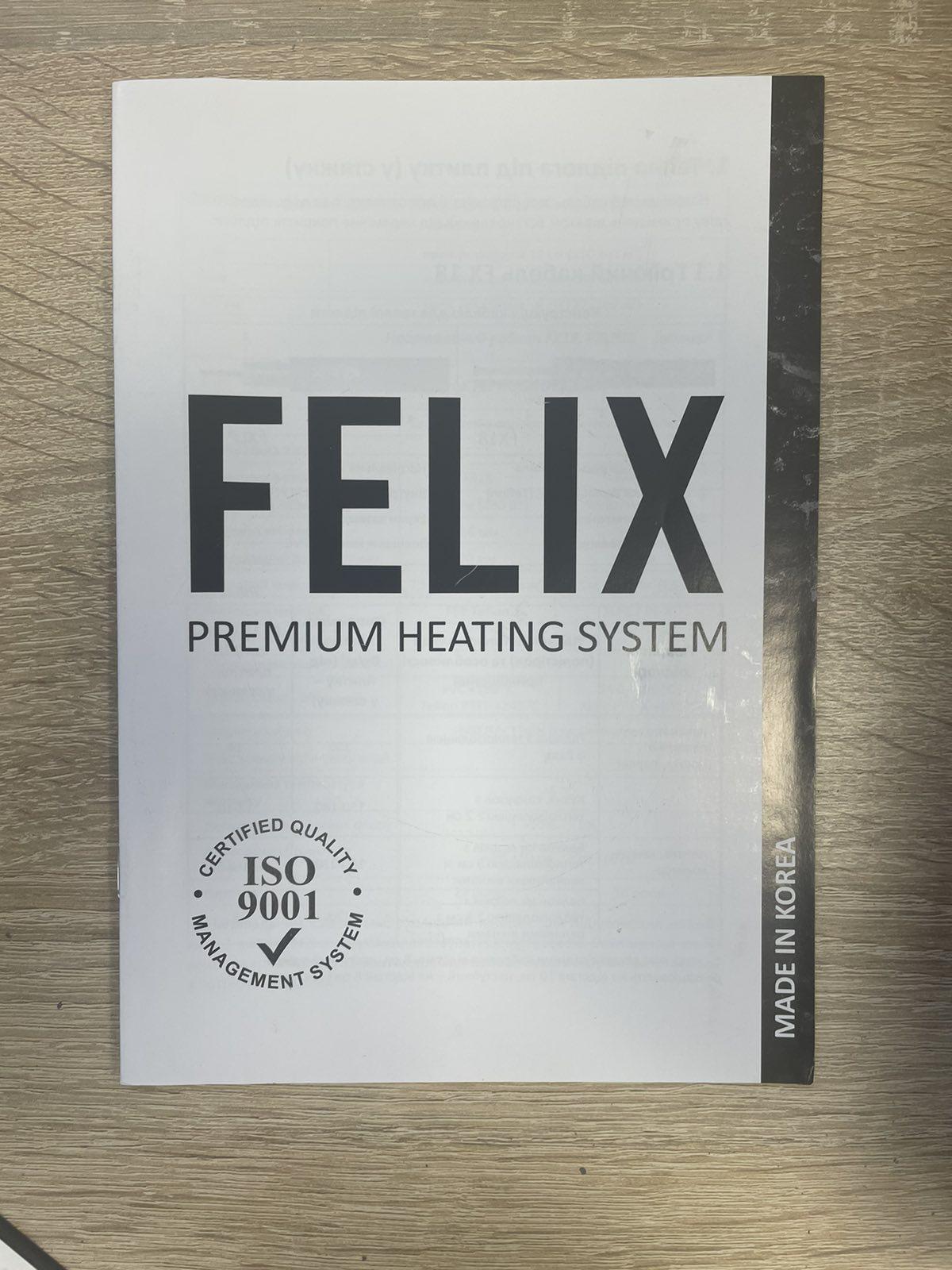 Теплый пол электрический Felix FX18 Premium 450 Вт 2,5-3,0 м2 25 пог. м и программируемый терморегулятор - фото 3