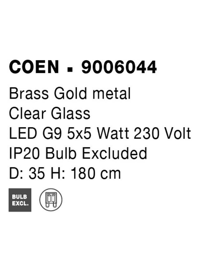 Подвес Nova Luce Coen (9006044) - фото 7