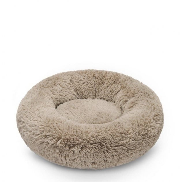 ᐉ Лежак лежанка для котів та собак Incor 100 см штучне хутро Капучино ...