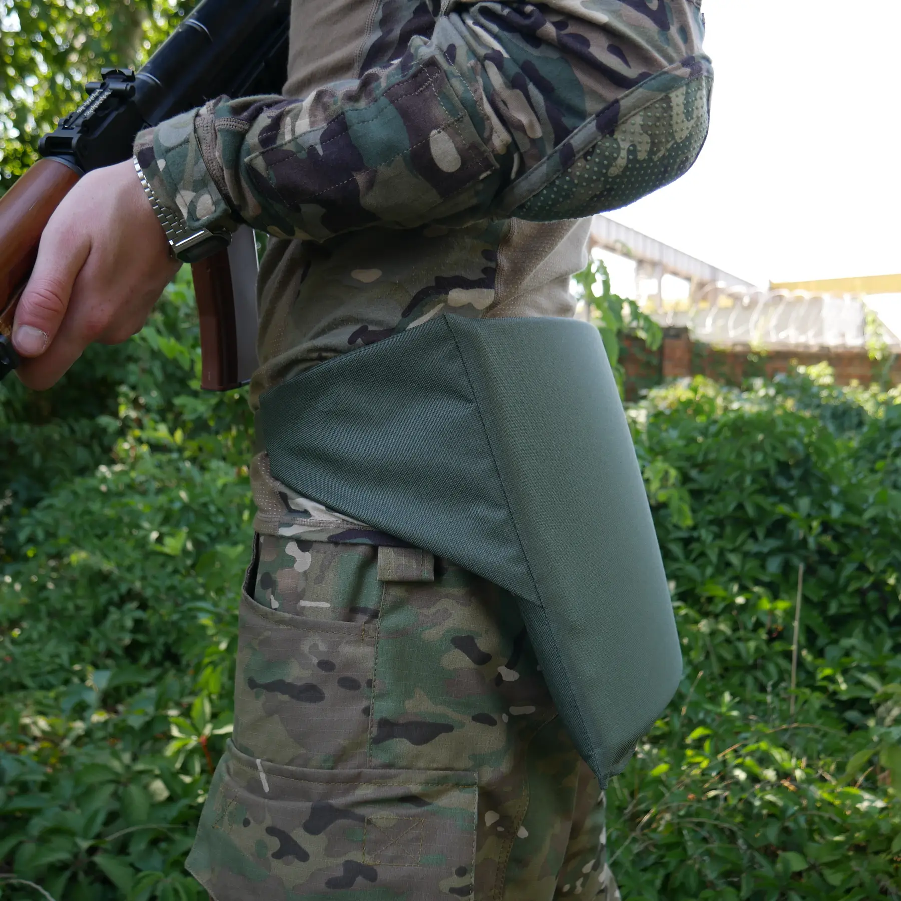 Сидушка військова Kiborg М Оксфорд Олива - фото 10 Сидушка військова Kiborg М Оксфорд Олива - фото 10