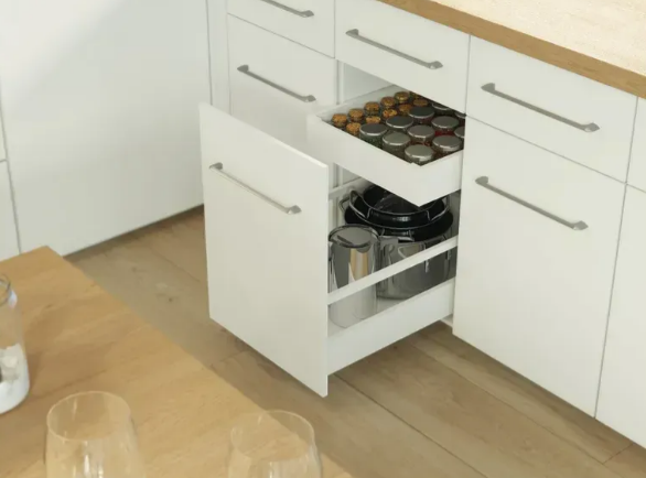 Висувна система GTV AxisPro l-350 мм низький H84 Білий (PB-AXISPRO-KPL350A1) - фото 3 Висувна система GTV AxisPro l-350 мм низький H84 Білий (PB-AXISPRO-KPL350A1) - фото 3