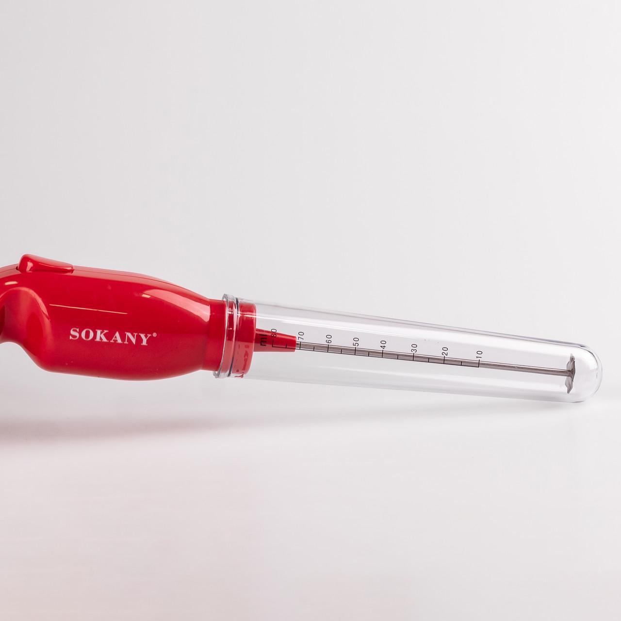 Капучинатор Sokany SK-202A ручний 25W Червоний (3096) - фото 5 Капучинатор Sokany SK-202A ручний 25W Червоний (3096) - фото 5