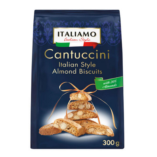 Печиво Кантучіні ITALIAMO Cantuccini Almond з мигдалем 300 г (25086268)
